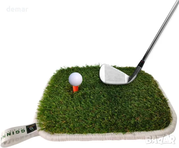 GGINNOVATIONS Тренировъчна постелка за голф 40x30 см Лека преносима