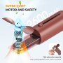Нов Преносим вентилатор за дом, офис, пътуване къмпинг с USB Акумулаторен, снимка 3