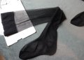 Dreamline 20 den луксозни немски черни чорапи за жартиери с ръб и пета, снимка 5