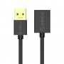 Кабел USB3.0 Мъжко към Женско 1.5m Черен Orico U3-MAA01-15-BK-BP Cable USB - USB M/F, снимка 2