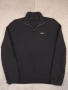 Мъжки пуловер BOSS Zidor Quarter-Zip Черен Слим | MSRP €199 | Размер L, снимка 1