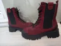 Ботуши - естествена кожа, шити номер 40, снимка 7