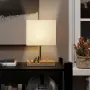Нощна лампа HOMCOM, USB портове, снимка 9