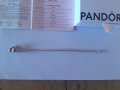 Гривна PANDORA, оригинална сребърна, снимка 2