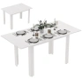 Разтегателна трапезна маса HOMCOM, снимка 3