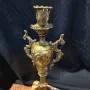 Антикварни свещници от XIX век, снимка 11