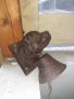 Уникално чугунено куче с камбана за врата или порта, снимка 2