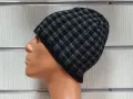 Нова зимна шапка MAREX карирана, снимка 4