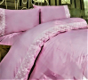 Едноцветни спални комплекти с дантела в нежни пастелни цветове, снимка 5