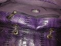 Лилава дамска чанта, снимка 4