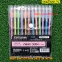 Kомплект пълноцветни пастелни химикалки 12 цвята - КОД HP6207-12, снимка 6
