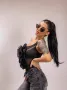 Черно дамско боди , снимка 4