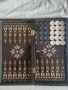шах и табла - голям 49 х 47,3 см - комплект с фигури/пулове+зарове, снимка 4