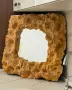 Ръчно изработени скулптурни огледала с каменна текстура, снимка 1