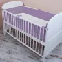 Обиколник за бебешка кошара - едноцветен в 10 цвята , снимка 1