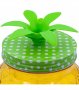 СТЪКЛЕН БУРКАН ЗА НАПИТКИ И КОКТЕЙЛИ С ФОРМА НА АНАНАС - код 2661, снимка 5