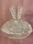Vintage кристална ваза за бонбони или захар., снимка 1