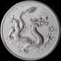1 унция Китайски Дракон 2026 г., снимка 1