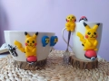 Ръчно изработени чаши и купички с полимерна глина!, снимка 8