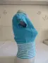 Интересна памучнa блуза-якенце, XS-S, снимка 2