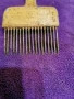 Старо -ретро метално гребенче за животни, снимка 3