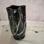 Старинна черна ваза , снимка 5