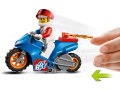 НОВИ! LEGO® City Stunt 60298 Каскадьорски мотоциклет ракета, снимка 5