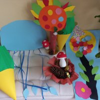 Огромна ръчно изработена пролетна украса за детски градини, снимка 12 - Декорация за дома - 44341141