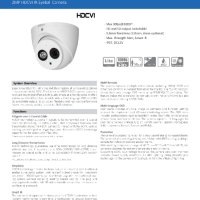 FULL HD 2MPx КАМЕРА DAHUA HAC-HDW1200EM-A Вграден Микрофон HD-CVI AHD HD-TVI 50 Mетра Нощно Виждане, снимка 2 - HD камери - 41529772