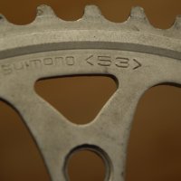 Шосейна Плоча Shimano 53 зъба, снимка 4 - Части за велосипеди - 39260919