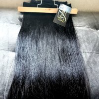 👑Естествена коса с клипси 65 см👑, снимка 3 - Аксесоари за коса - 41697096