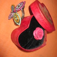 романтична кутия за бижу във форма на сърце, снимка 2 - Романтични подаръци - 26273319