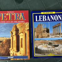 Пътеводители: Петра - Йордания и Ливан, снимка 1 - Енциклопедии, справочници - 44804063