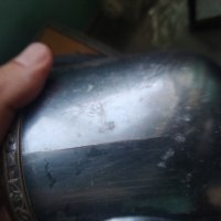 посребрен метален чайник арт нуво, снимка 3 - Други ценни предмети - 38760105