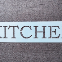 Шаблон стенсил Kitchen скрапбук декупаж, снимка 1 - Други - 44790022