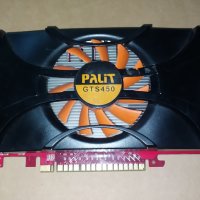 Продавам видео карта nVidia Palit GTS450 1GB DDR5 128bit VGA DVI HDMI PCI-E, снимка 1 - Видеокарти - 41433831