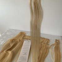 Естествена коса екстеншъни за коса, снимка 7 - Аксесоари за коса - 39708336