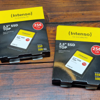 ⚠️Нов бърз SSD диск ССД хард диск 256GB Intenso за лаптоп или компютър laptop pc computer, снимка 1 - Твърди дискове - 44512129