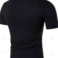 Мъжка бързосъхнеща поло тениска с яка и три копчета Pique Jersey, 2цвята - 023, снимка 5 - Тениски - 41482050