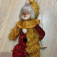 Порцеланова кукла- клоун , снимка 1 - Кукли - 39960394