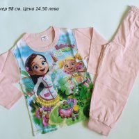 Памучни пижами за момиче - различни модели, снимка 13 - Детски пижами - 35564039