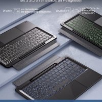 калъф с клавиатура за Galaxy Tab S8+/S7+/S7 FE 12,4 инча, снимка 7 - Таблети - 40703590