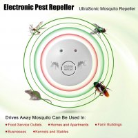 801 Ултразвуково устройство срещу насекоми, снимка 7 - Други стоки за дома - 35819106