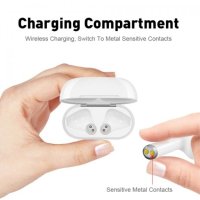 Безжични слушалки съвместими с функция за контрол чрез докосване i12 TWS , снимка 8 - Слушалки, hands-free - 41657962
