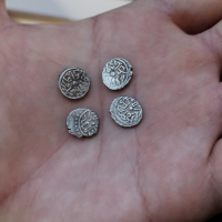 Акчета, монети сребро, Турция , снимка 2 - Нумизматика и бонистика - 44931419