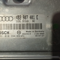 Компютър двигател Audi A6 C5 2.5TDI - 4B2 907 401 E / 0 281 010 394 - 100лв, снимка 2 - Части - 36080952