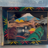 Колекционерски японски лаков музикален албум за снимки, снимка 1 - Антикварни и старинни предмети - 36226623