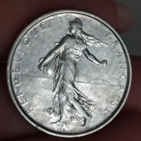 5 франка 1962 сребро

, снимка 3 - Нумизматика и бонистика - 41749471