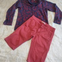 Сет - Риза и къси панталонки, р. 164 см, снимка 7 - Детски комплекти - 41066689