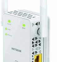 Разширител на обхват Wi-Fi NetGear EX6130-100PES, двулентов, AC 1200, 802.11 ac, бял, снимка 3 - Рутери - 44601254